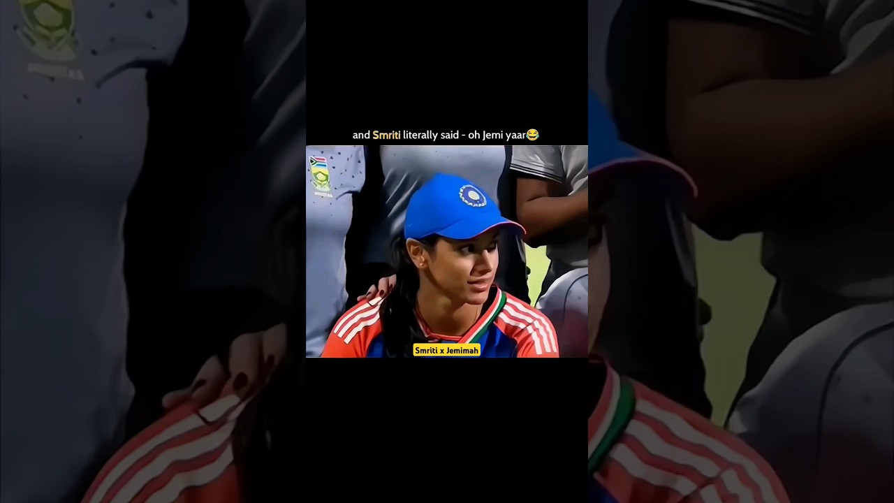 Smriti Mandhana's Frustration with Jemimah Rodrigues 😂