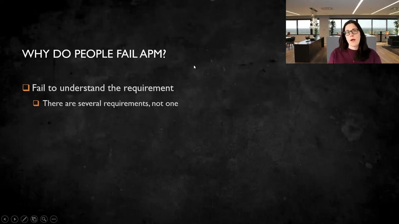 Why People Fail APM (Part 1) 🔍