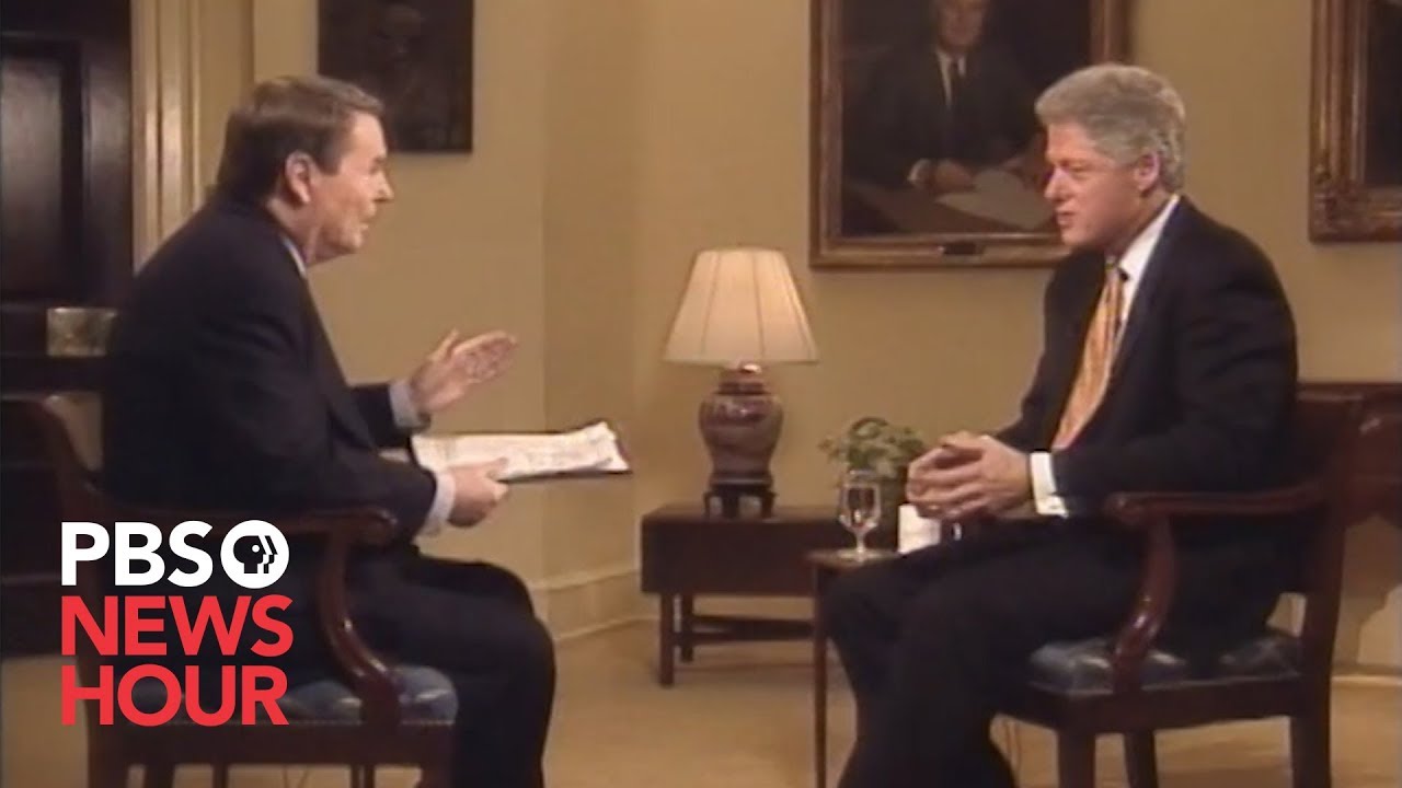 Bill Clinton Denies Sexual Relationship with Monica Lewinsky in Landmark Interview