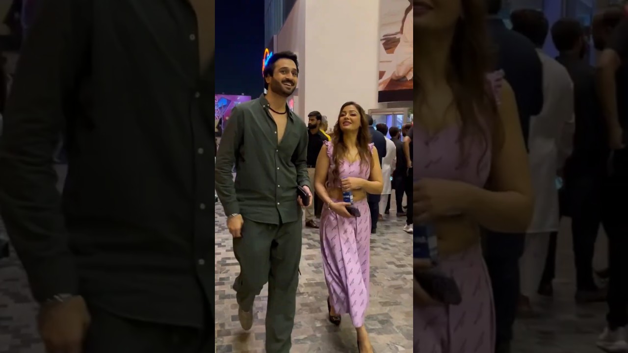 Junaid Akhtar & Saima Baloch Celebrate Final Episode of Kabhi Main Kabhi Tum with Fahad Mustafa 🎉