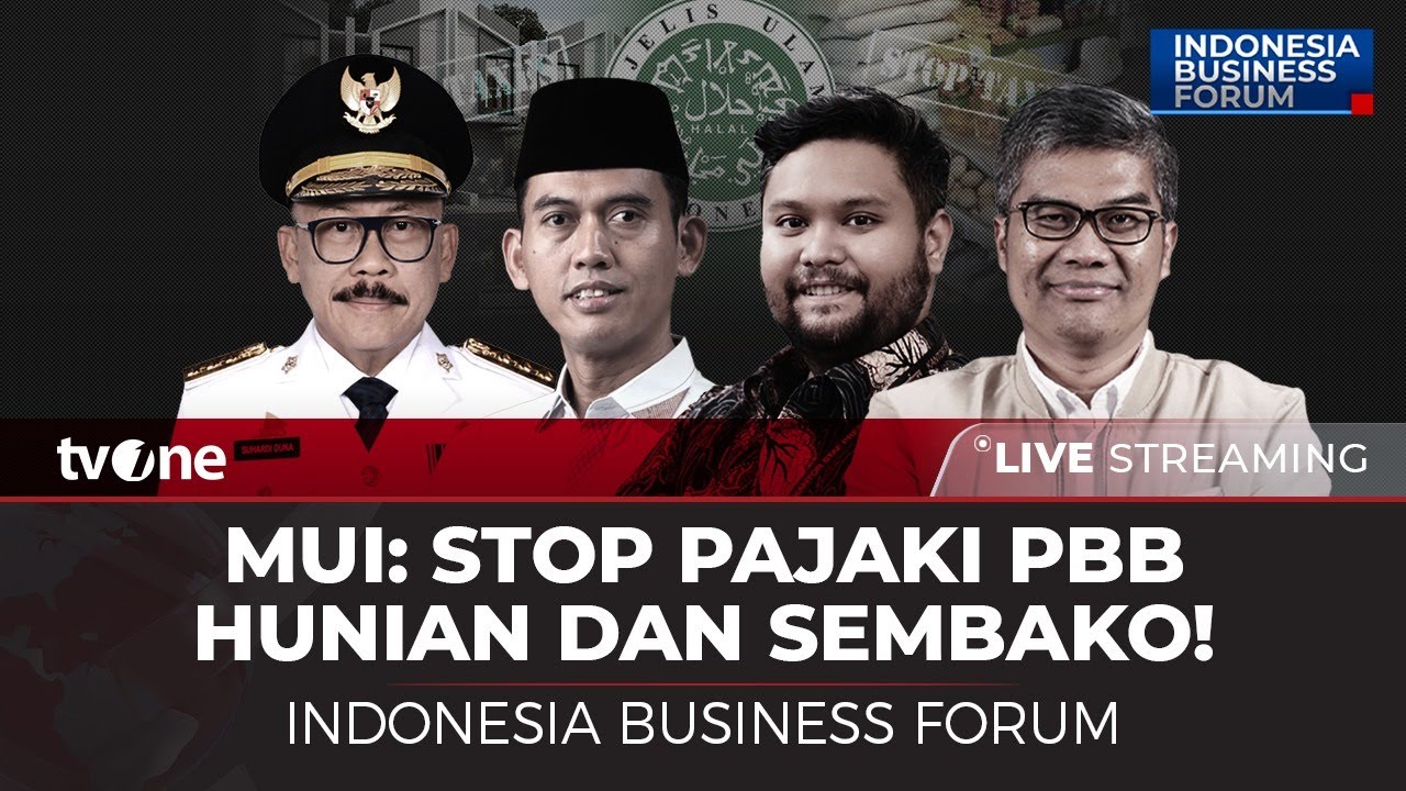 [LIVE] MUI: Halt Pajaki PBB for Housing & Basic Needs 🏠