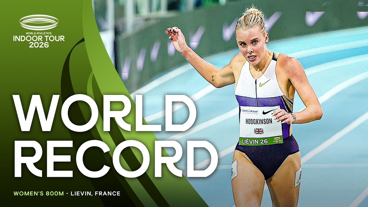 Keely Hodgkinson Breaks 23-Year-Old Indoor 800m Record 🏃‍♀️