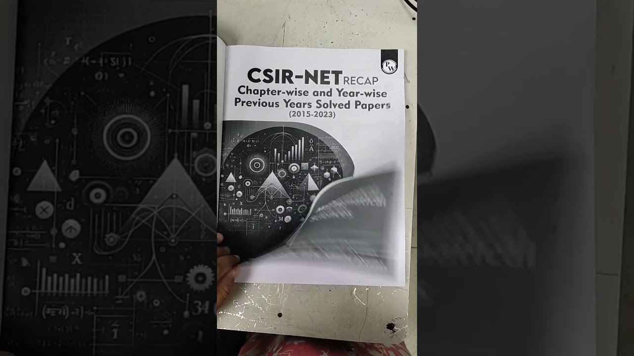 Essential CSIR NET Mathematics Resource by PW: PYQs with Solutions (2015-2023)