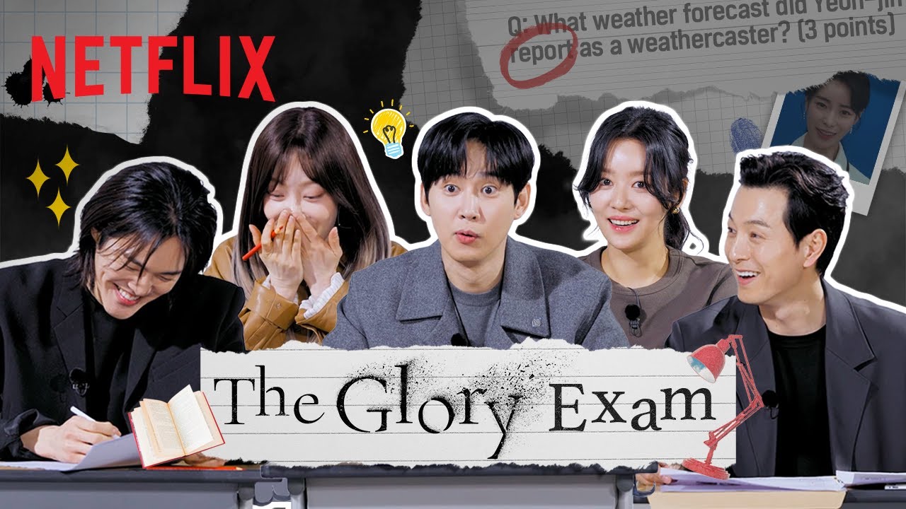 The Glory Cast Takes the Ultimate Memory Test! 🎬 | The Glory Exam with ENG Sub