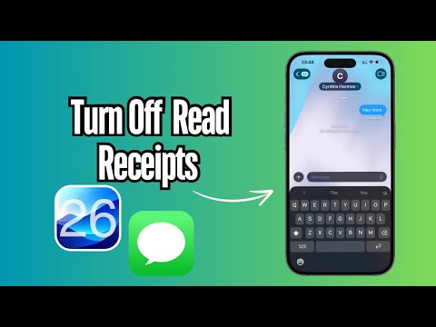 iOS 26: How to Turn Off Read Receipts on iMessage (iPhone & iPad)