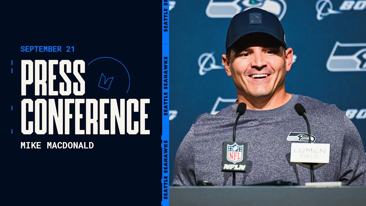 Head Coach Mike Macdonald Celebrates Dominant 44-13 Victory Over the Saints 🏈