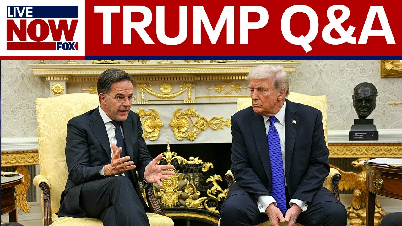 President Trump meets with NATO secretary general | LiveNOW from FOX