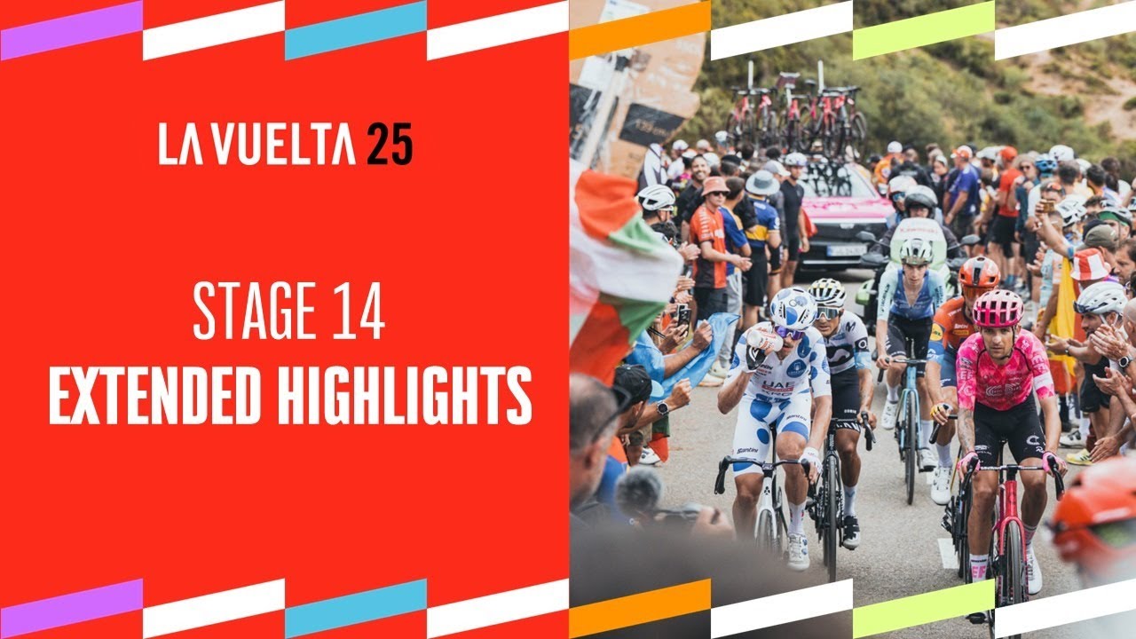 La Vuelta 2025 Stage 14 Highlights 🚴‍♂️