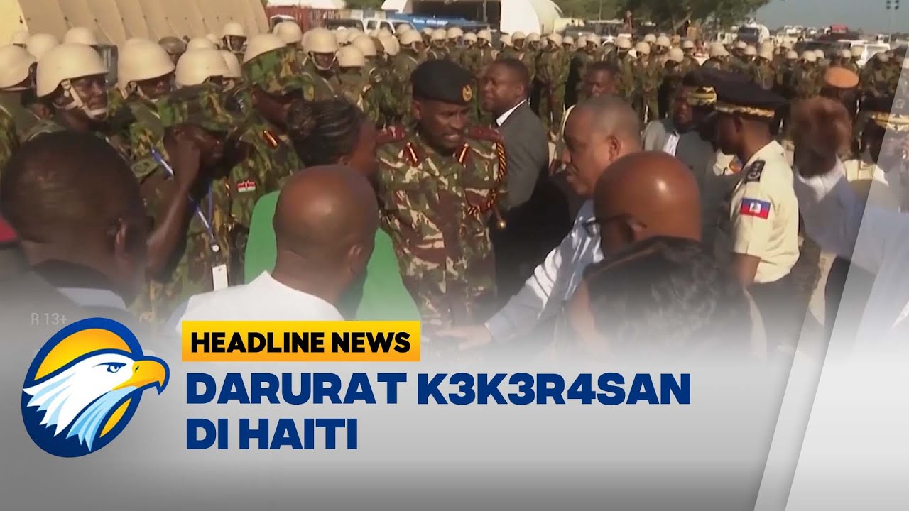 Perdana Menteri Haiti Inspeksi Pasukan Internasional