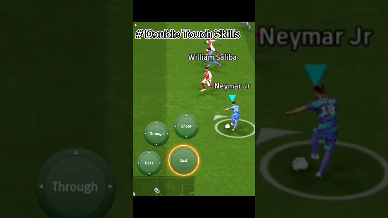 eFootball 2025 Mobile: Master Double Touch Skills🔥