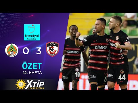 MERKUR BETS | C. Alanyaspor (0-3) Gaziantep FK - Highlights/Özet | Trendyol Süper Lig - 2023/24