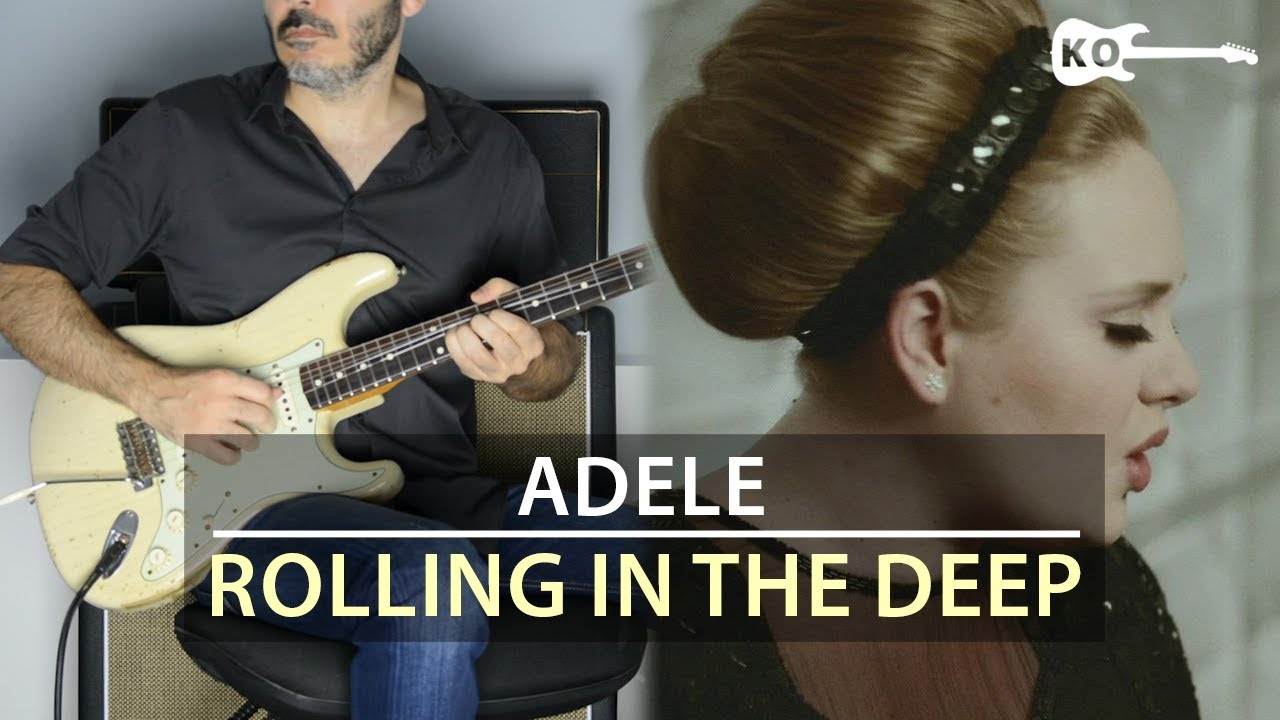 Adele - Rolling in the Deep - Electric Guitar Cover by Kfir Ochaion