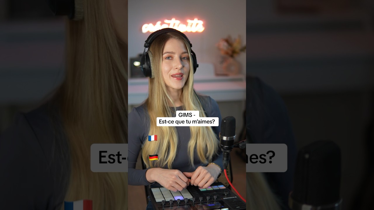 GIMS - Est-ce que tu m’aimes? Cover in French & German