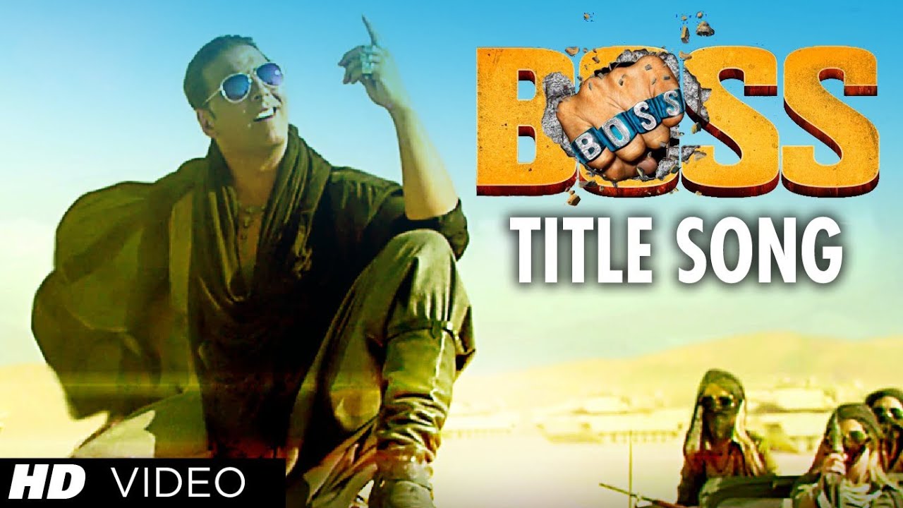 Boss Title Song 🎶 | Akshay Kumar & Honey Singh | Hit Bollywood Track from 2013