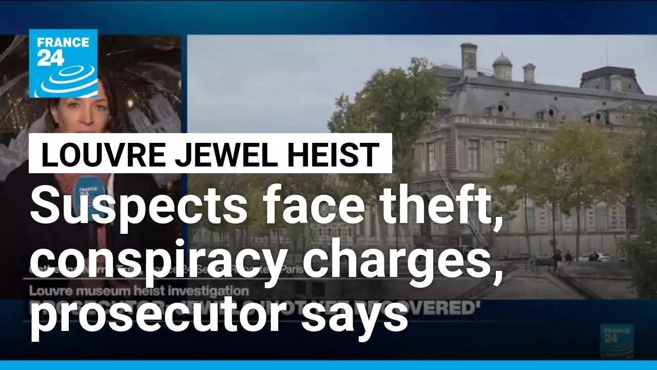 Louvre Heist Suspects Charged with Theft and Conspiracy 🕵️‍♂️