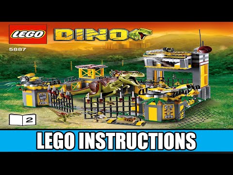LEGO Instructions - Dino - 5887 - Dino Defense HQ (Book 2)