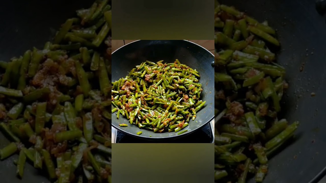 गवारीची भाजी करून दोन चपाती खा 🥙