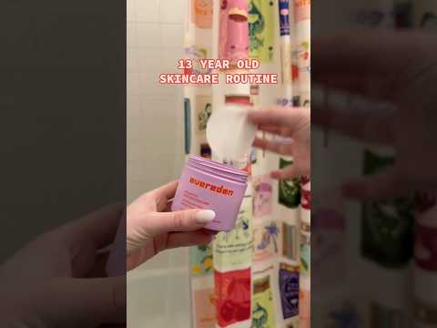 Clean teen skincare! #evereden #skincareforteens #preppyskincare #preppy #aesthetic #cleanskincare