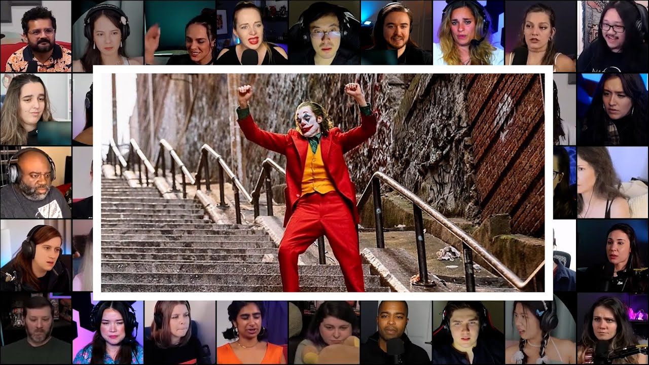Stairs Dance Scene | Joker : 2019 | Reaction Mashup | #joker