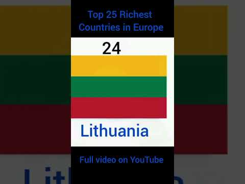 richest country in Europe full video on YouTube #countryranking #top