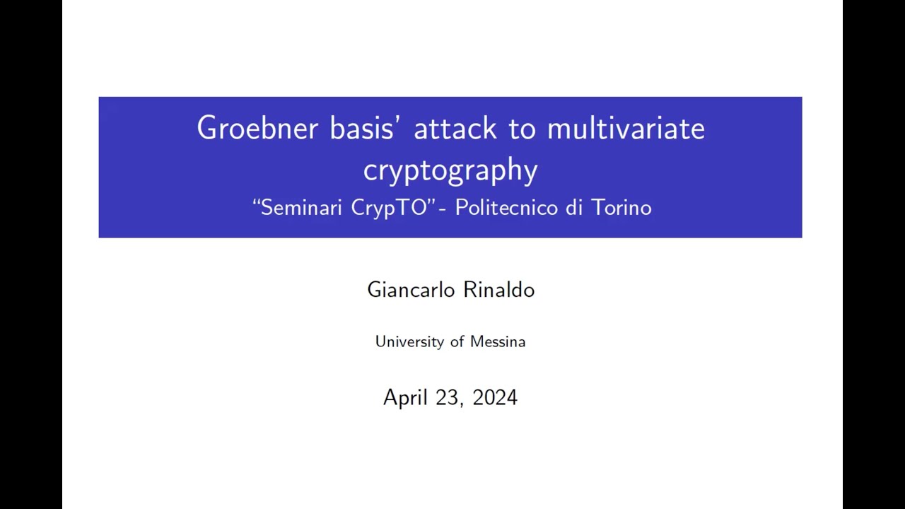 Unveiling Groebner Basis Attacks on Multivariate Cryptography 🔐