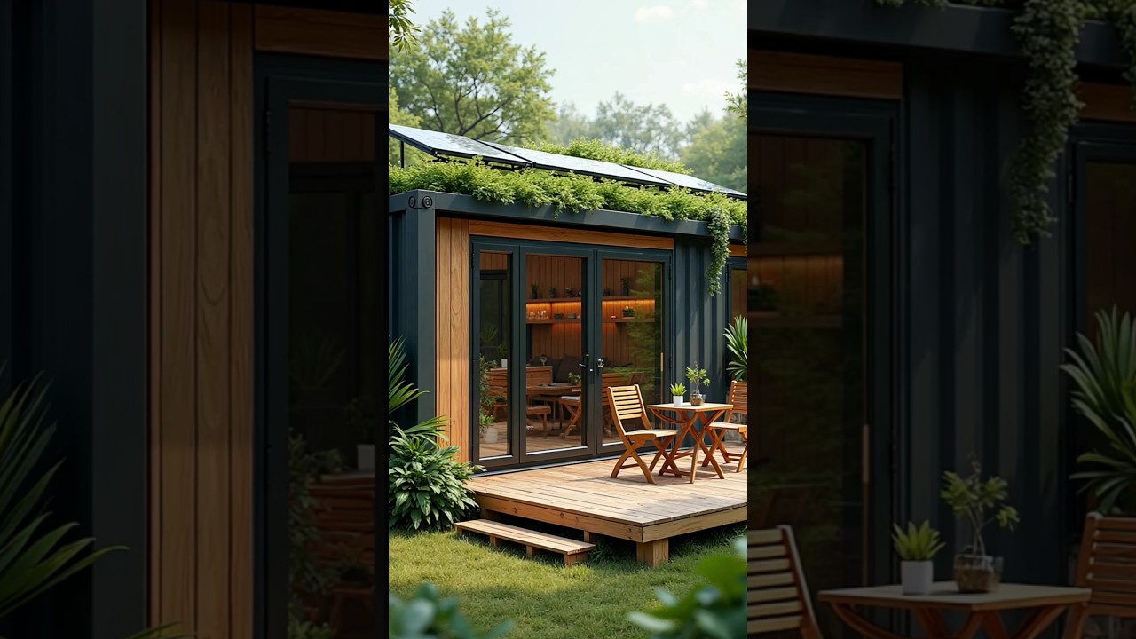 Eco-Friendly Container House Tour 🌿