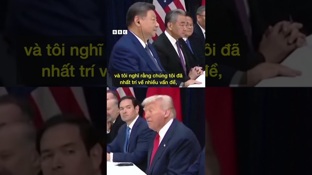 Trump và Tập Cận Bình hội đàm lần đầu sau 6 năm tại Hàn Quốc 🇰🇷