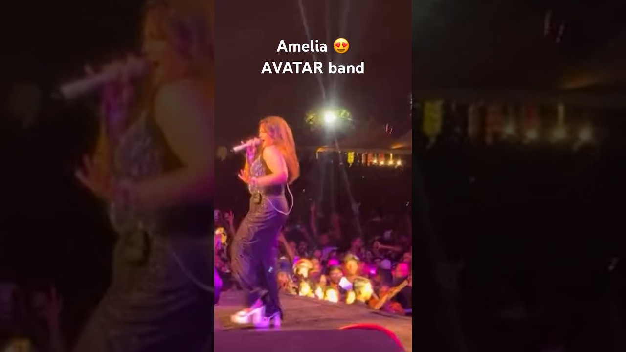 Ameliya's Viral Avatar Band Performance 🎶