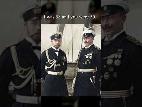 Tsar Nicholas and Kaiser Wilhelm