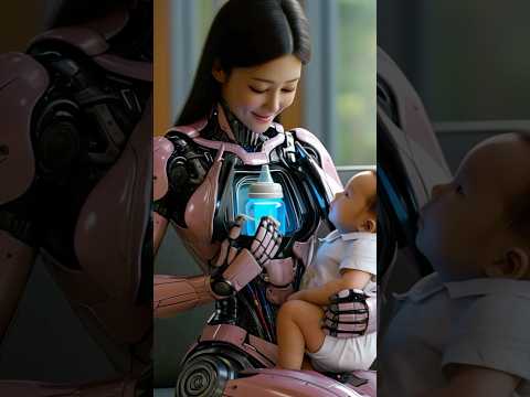 Buy an AI Humanoid Robot to Take Care of Your Baby #robot #ai #shorts