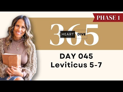 Day 045 Leviticus 5-7 | Daily One Year Bible Study | Audio Bible Reading with Commentary