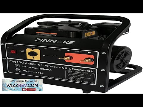 Portable 2000 Watt Engine Driven Welder 130 Amp Stick Welder