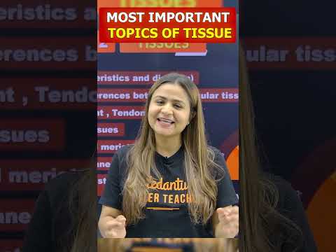 TISSUE Chapter: Most Important TOPICS! 🤯 Class 9 Biology - Sure Shot for Exams!