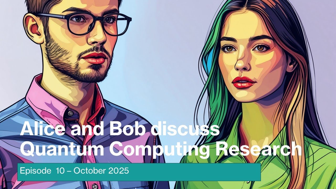 October 2025 Review: Alice and Bob Discuss Quantum Computing Research
