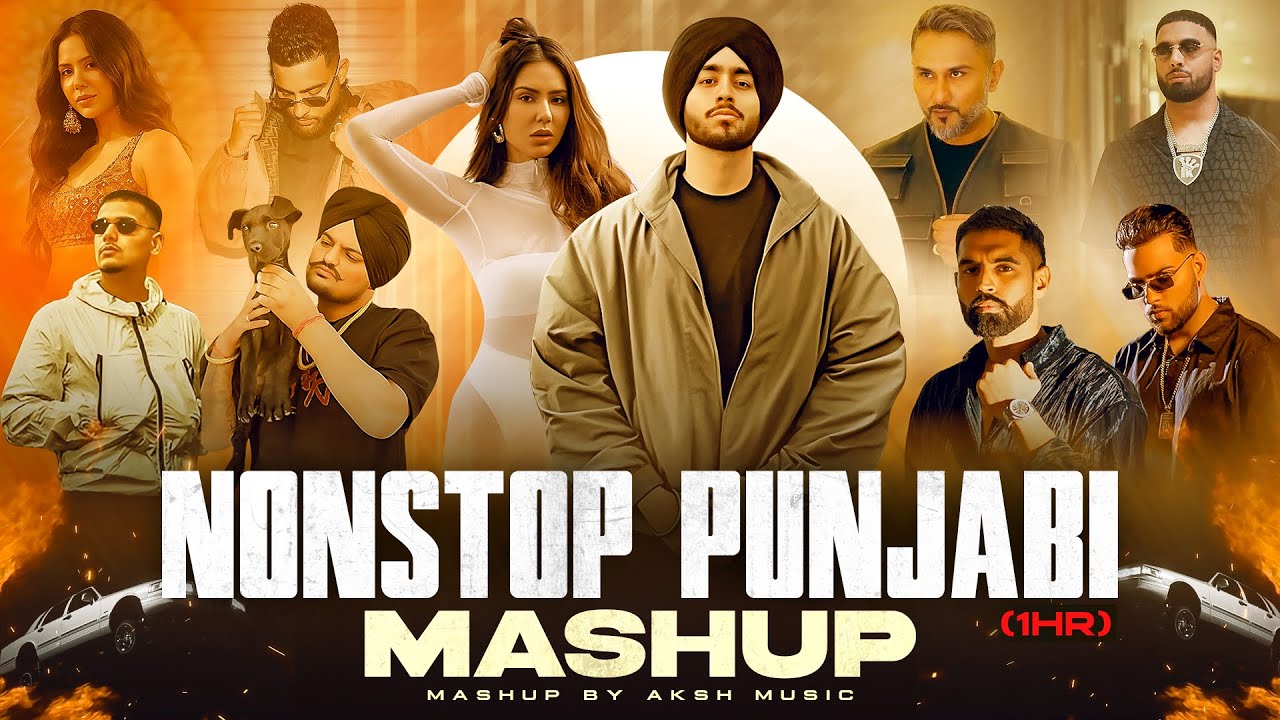 Nonstop Punjabi Mashup 2025 (1 Hrs) | Shubh ft. Sonam Bajwa | AP Dhillon | Nonstop Jukebox | DJ AKSH