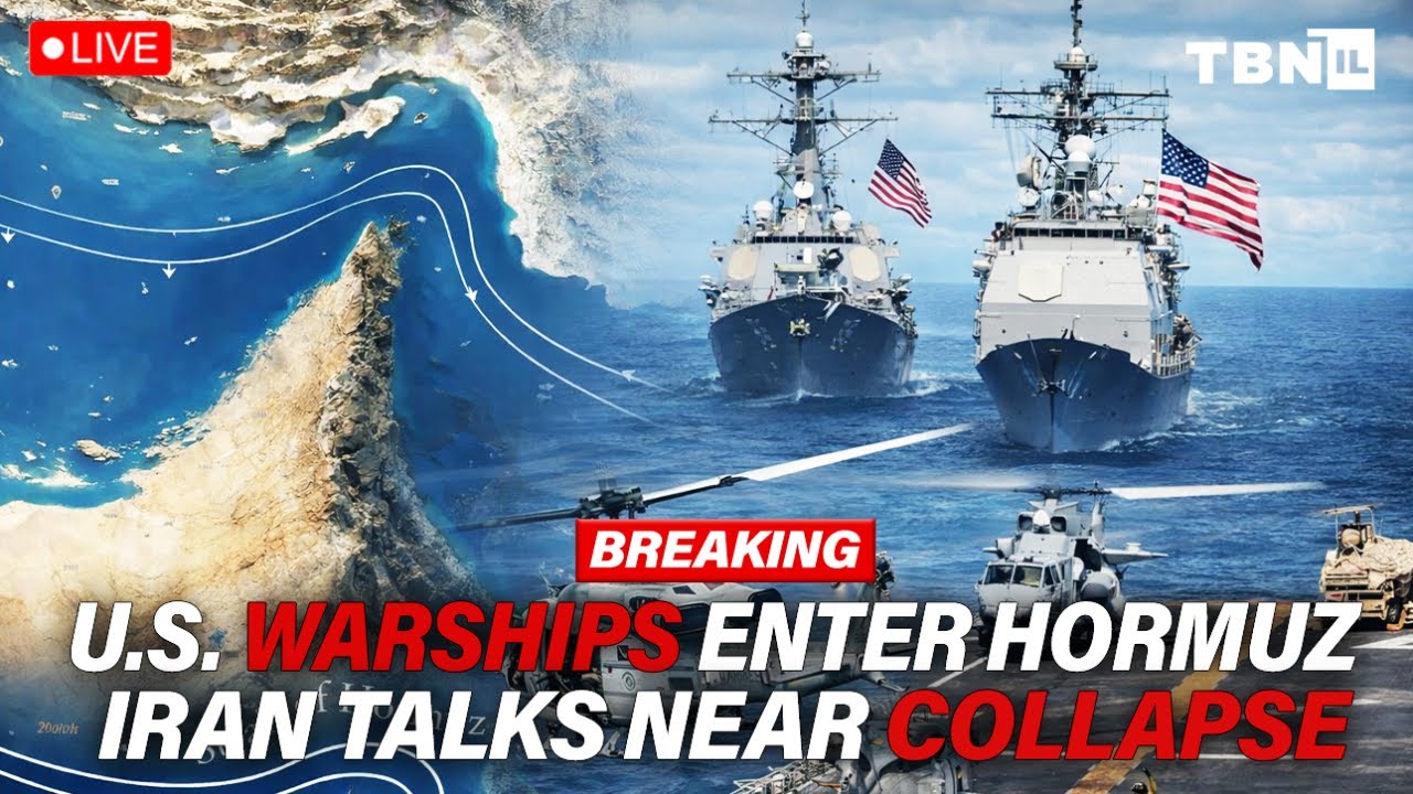 U.S. Destroyers Enter Hormuz Amid Iran Talks Collapse 🚢