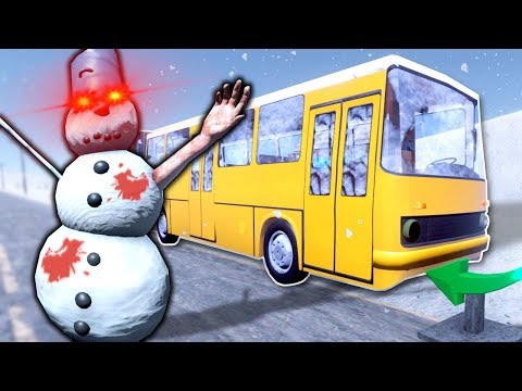 ZOMBIE SNOWMAN SURVIVAL? - The Long Drive Gameplay