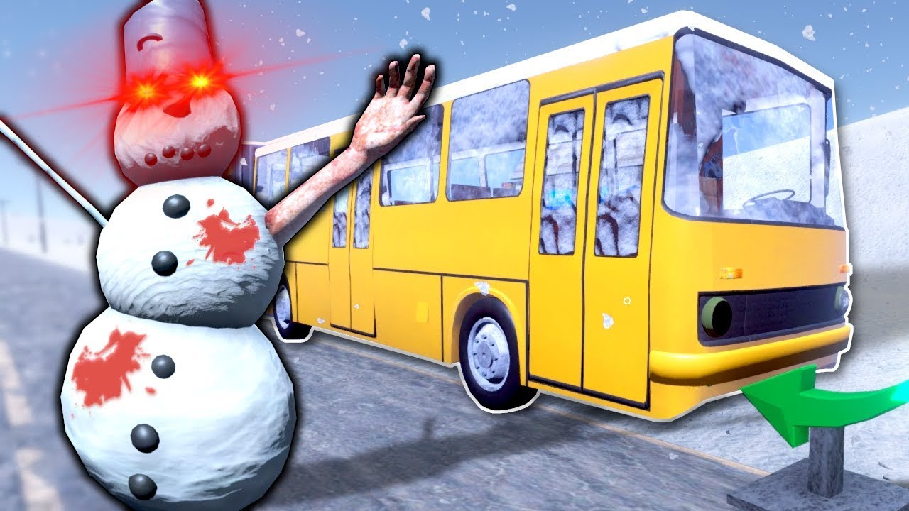 Zombie Snowman Survival Challenge ❄️ | The Long Drive Gameplay