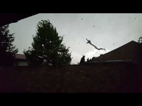 Tornado Hodonín - ulétla strecha 24.06.2021