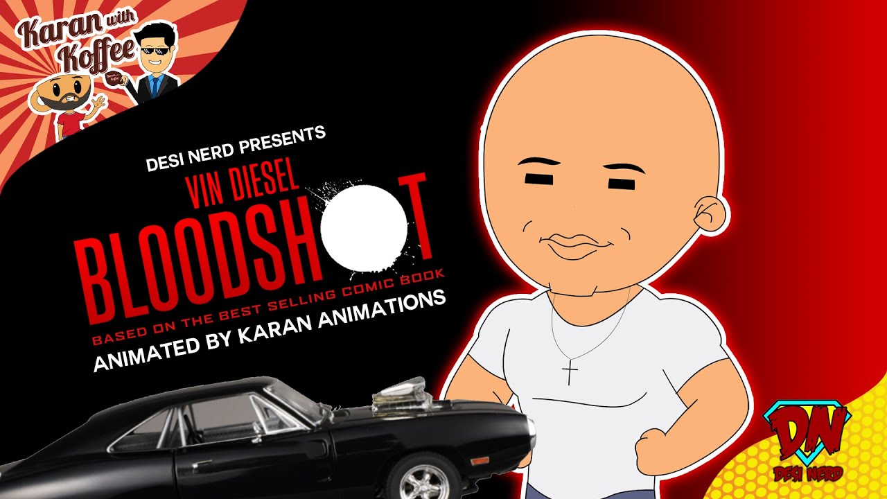 Vin Diesel's Bloodshot Interview on Karan with Koffee 🎬