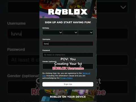 You when you Created your 1st Username on Roblox....