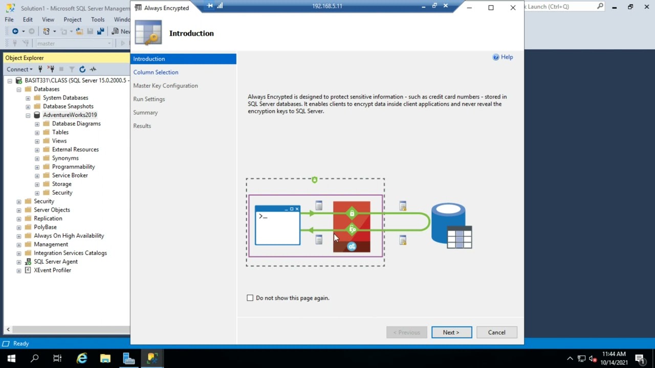 How to Enable Encryption in Microsoft SQL Database π