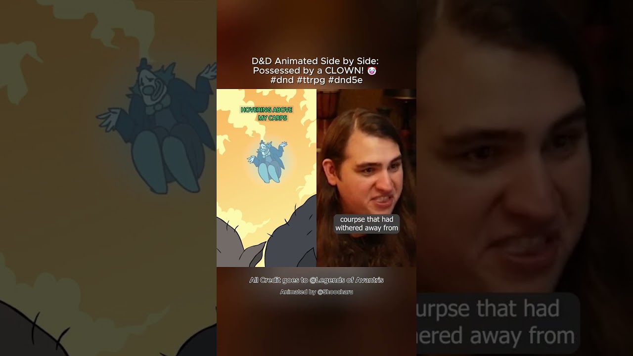 D&D Animated Duel: Possessed by a Clown! 🎭