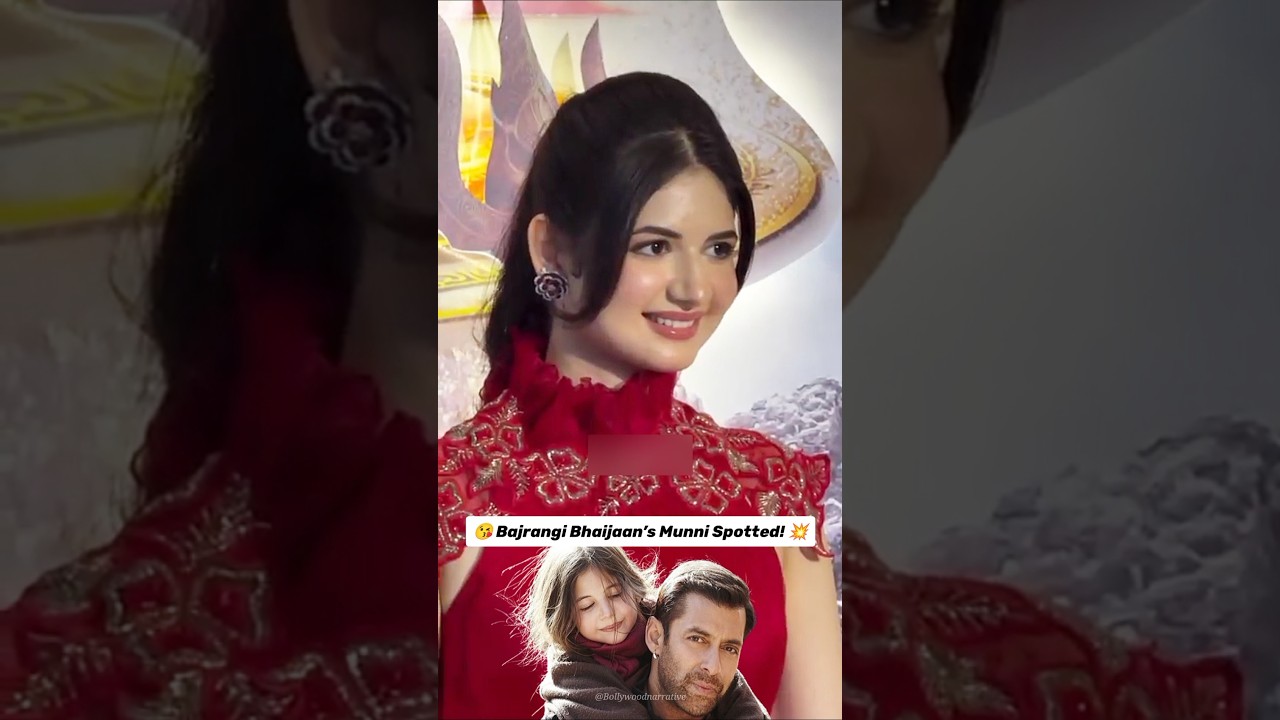 Bajrangi Bhaijaan’s Munni Spotted! Her Adorable Smile Wins Hearts Again 😘 #shorts