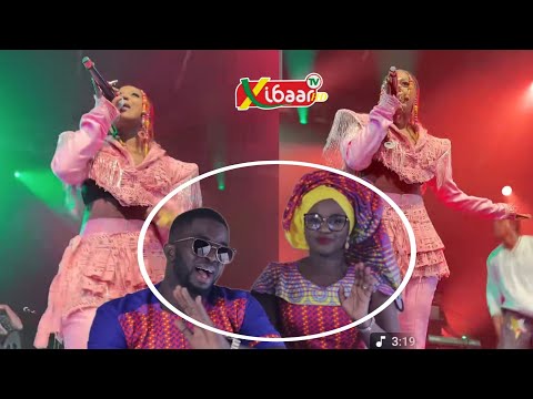 Héhé😱le Garouwalé de Mia Guissé à son ex mari sur scène qui chante "xalal nima diegué..."