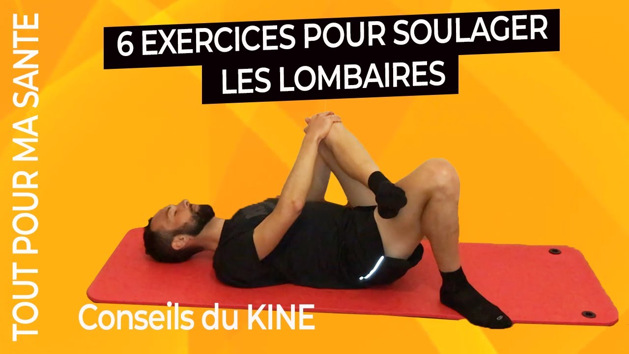 6 Exercices pour Soulager la Douleur Lombaire 🧘♂️