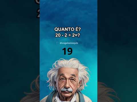 Quiz de MatemĂĄtica - Teste suas Habilidades - QUIZ ENEM - #quiz #matematica #desafio
