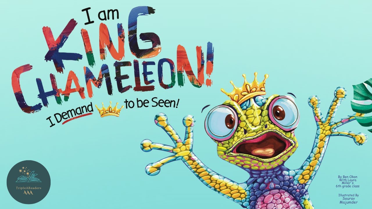 I Am King Chameleon! A Seek & Find Story 🦎