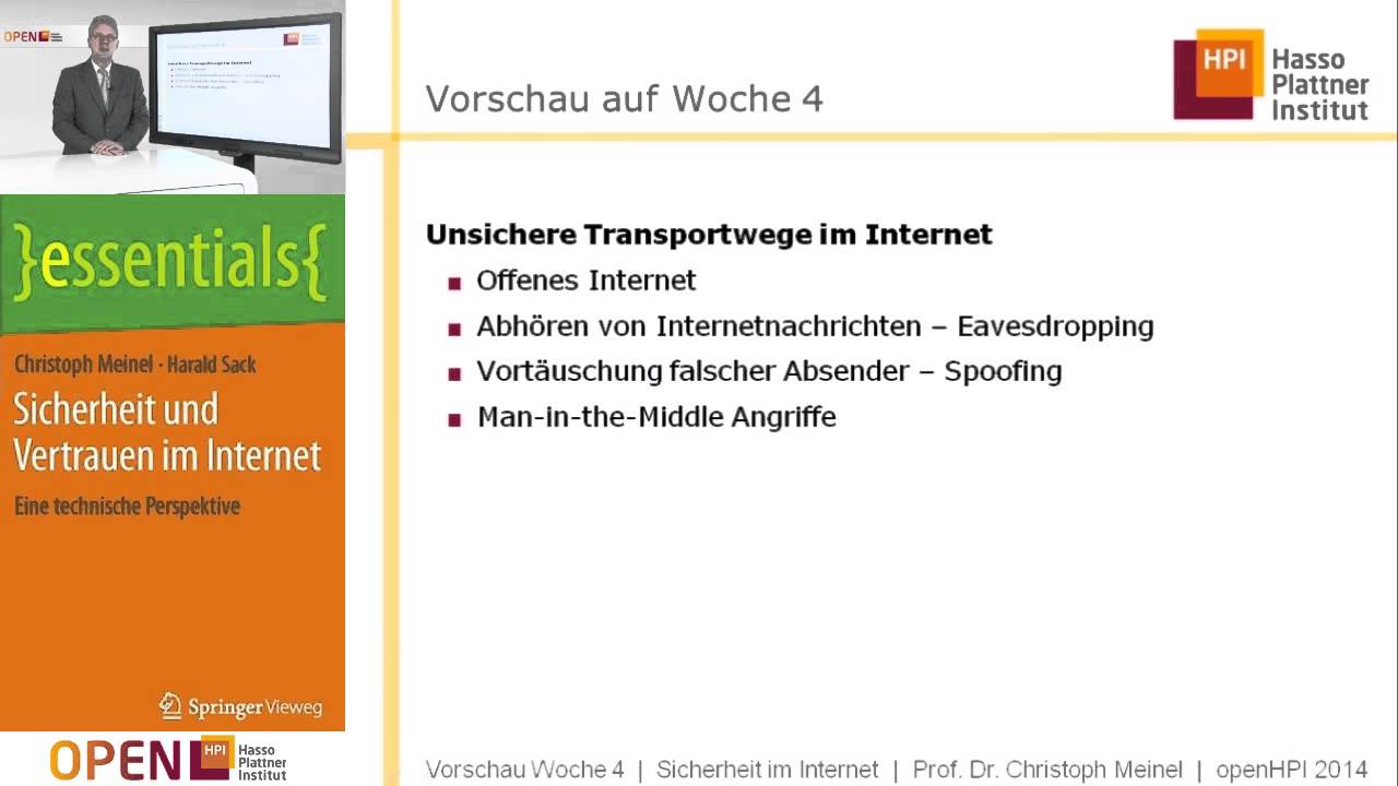 Sicherheit im Internet: Einblick in Kurswoche 4