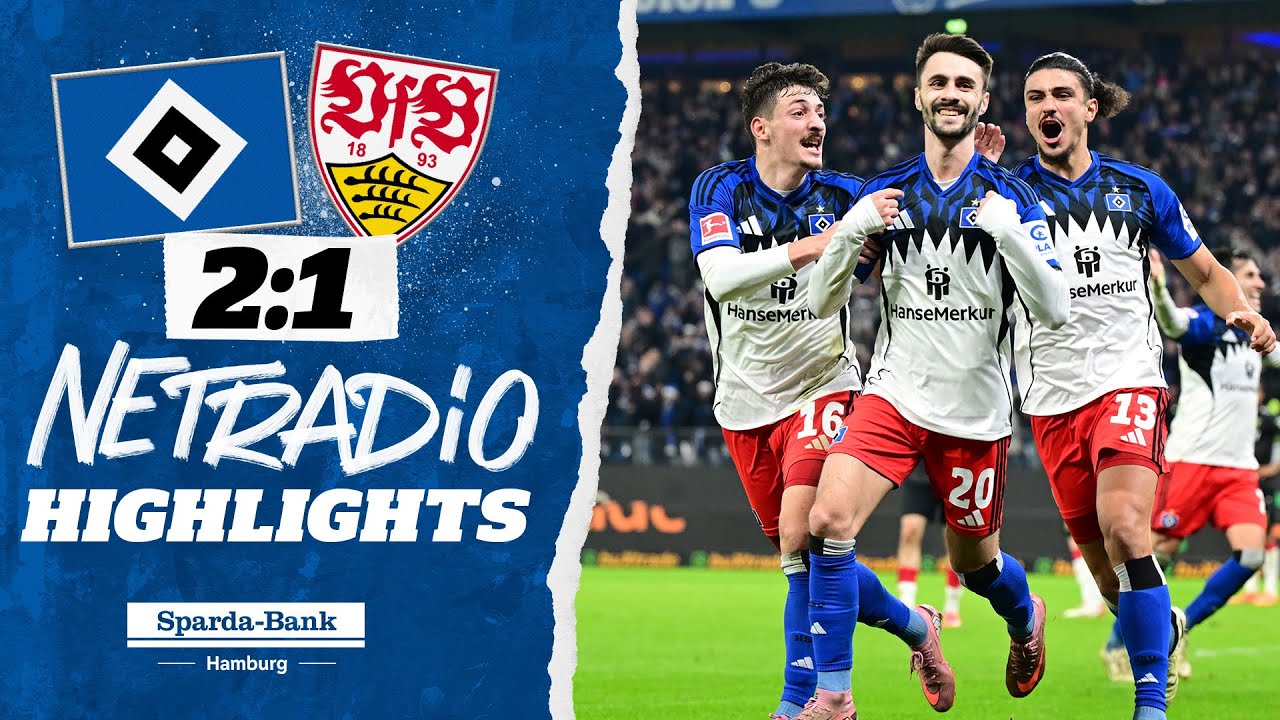 "VIEIRA BRINGT DEN VOLKSPARK ZUM PLATZEN!" | HSV vs. Stuttgart | Highlights & Stimmen im HSVnetradio